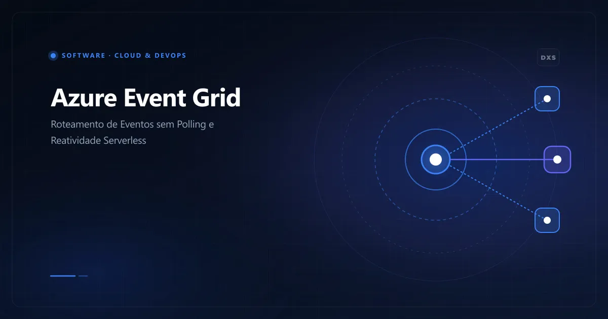 Evento central sendo filtrado e distribuído para diferentes handlers em nuvem